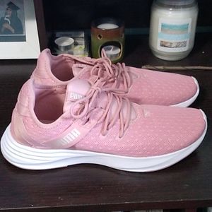 Women's Pink Puma Athletic Shoes